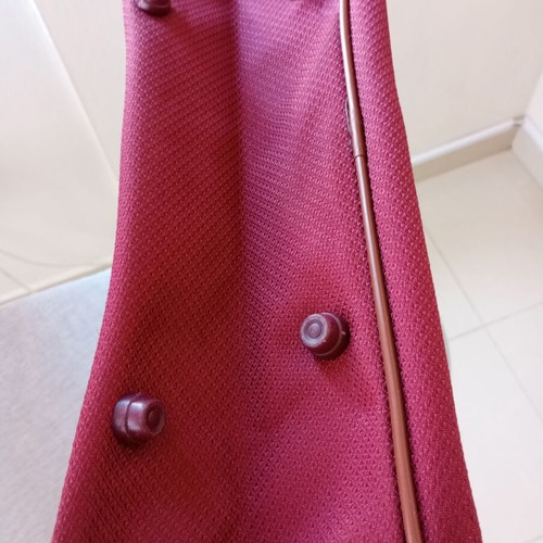 Oriflame vintage crossbody bag, burgundy
