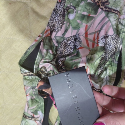 South Beach swimsuit new, multicolored, size M
