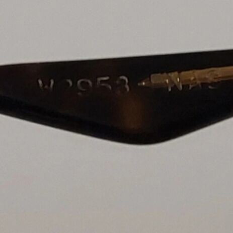 Vintage B&L Ray-Ban W2958 PNSA Hand Crafted Sunglasses, tortoise