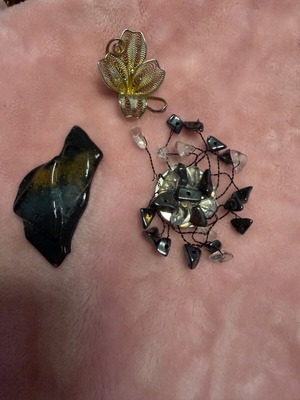 Vintage pins set 60, like new, black