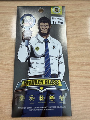 Privacy HD Glass for iPhone 17 Pro new