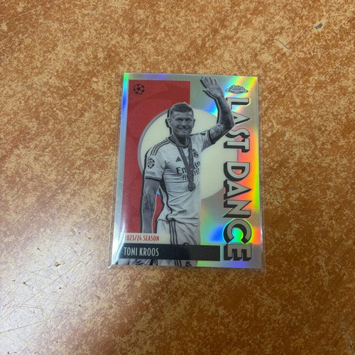 2025-26 Topps Chrome UEFA UCC Toni Kroos Real Madrid Last Dance card new