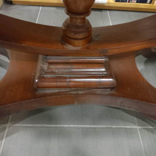 Regency Mahogany Console Table like new with extensions and drawers
