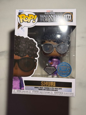 Funko Pop Marvel Black Panther Shuri 1173 Bobble-Head Special Edition new