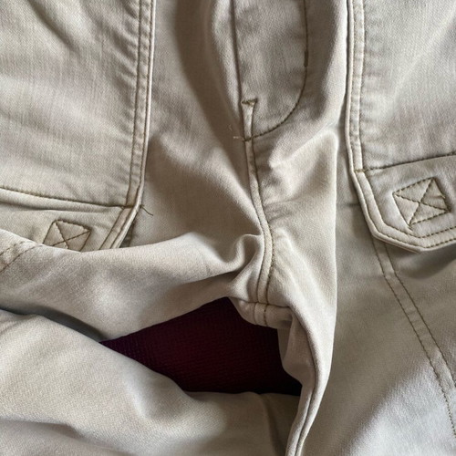 Pull & Bear women's cargo pants beige like new, size S
