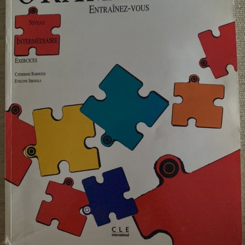 Grammaire French book with exercises like new