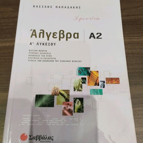 Algebra A2 High School Workbook like new, Savvalas edition