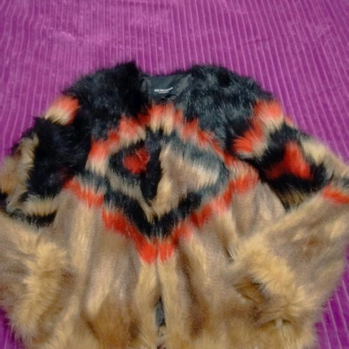 BSB faux fur new, size 42, multicolor
