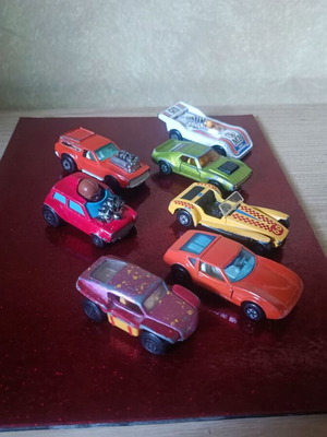 Matchbox Lesney Superfast vintage toy car collection 1970s