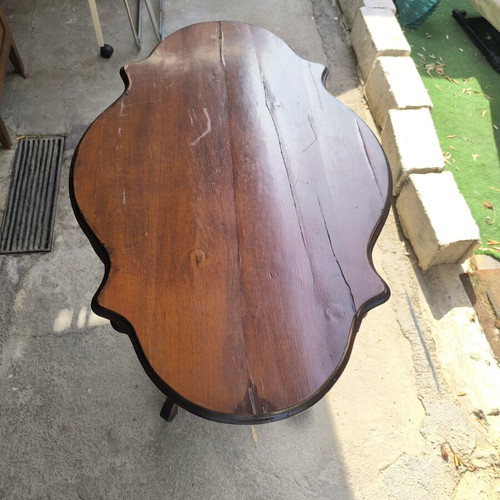 Vintage table used 83×102×66 cm