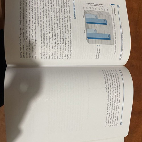 Electronic Business book used, with underlines