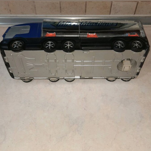 Hasbro Micro Machines oil truck vintage used 2001