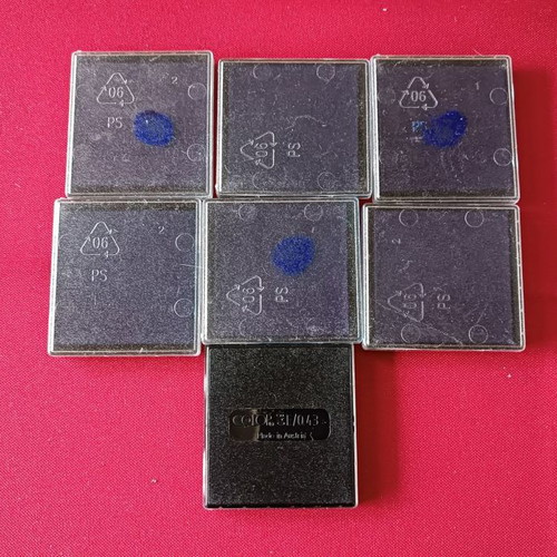 Colop E/Q43 Ink Pad Replacement Blue Pack of 7 New