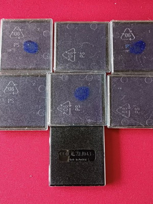 Colop E/Q43 Ink Pad Replacement Blue Pack of 7 New