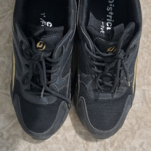 District75 FSN High STP 25-12050104-071 Athletic Shoes size 41 black and gold like new