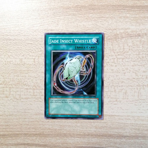 Yu-Gi-Oh! Jade Insect Whistle IOC 2005 Spell Card new