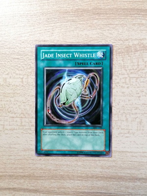 Yu-Gi-Oh! Jade Insect Whistle IOC 2005 Spell Card new