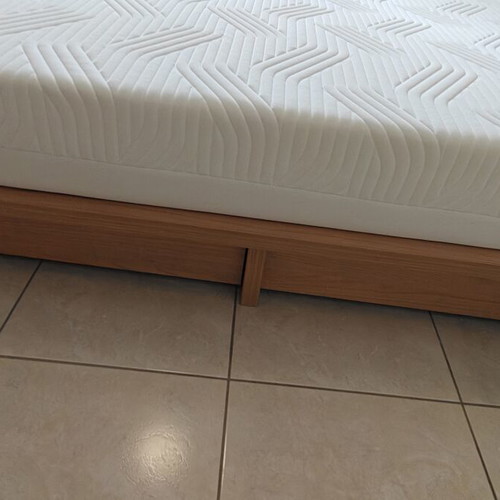 Bed set with 4 drawers and Tempur Original Supreme mattress (Elite Strom)