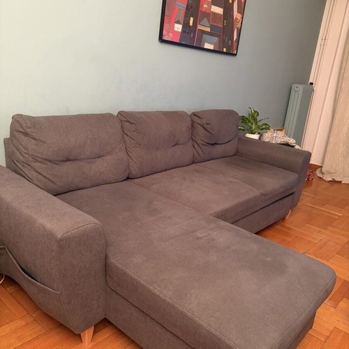 Sofa bed with corner like new, functional mechanism
