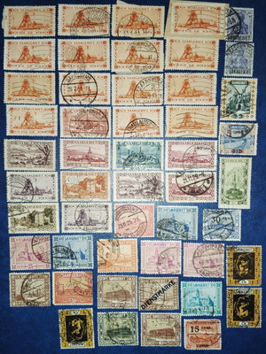 Saar Germany Classic World War I Area Stamps New
