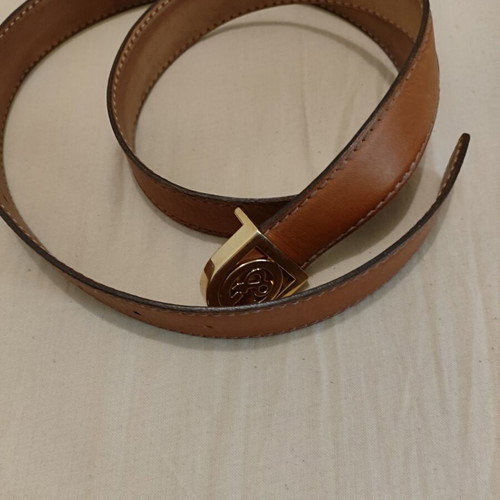 Dolce & Gabbana Brown Leather Belt Like New, Size 90