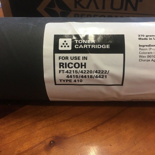 Ricoh toner cartridge new Type 410 Ft 4215-4220/4 222/4415/4418/4421