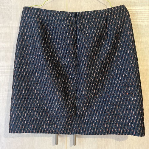 Mini skirt Loft like new, winter, size medium, blue