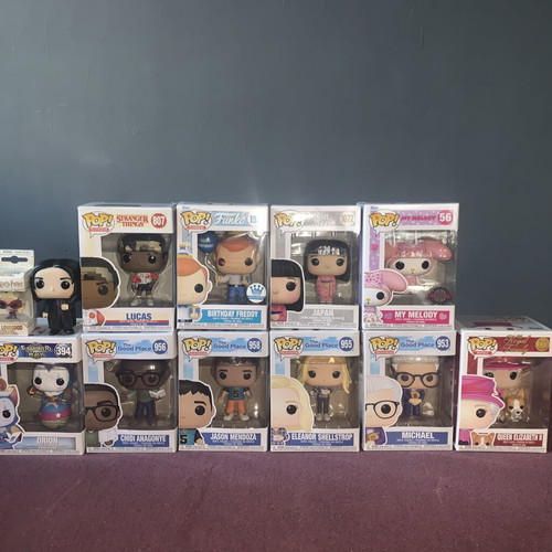 Funko Pop figures collection