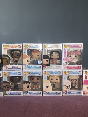 Funko Pop figures collection