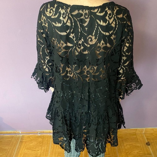 Nidodileda blouse like new, black one size
