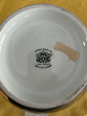 Βάζο Gerald Porcellan σαν καινούργιο, ύψος 31εκ, Made in West Germany