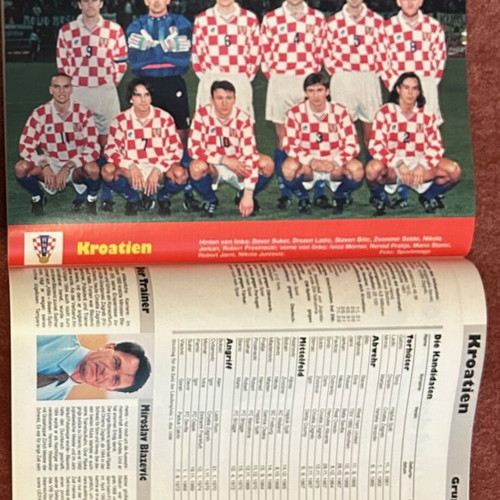 Kicker magazine Euro 1996 tribute used