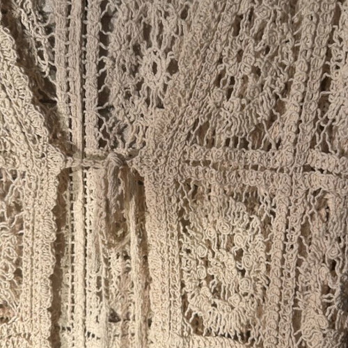 Embroidered Boohoo kaftan beige new, size L
