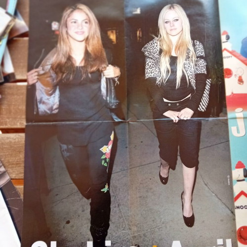 Y2K Celebrity Posters like new