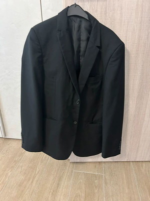 Black blazer slim fit formal jacket like new, size L
