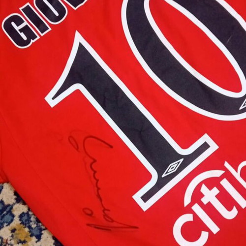 Giovanni Silva de Oliveira Signed Collectible Jersey New