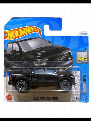 Hot Wheels 2020 RAM 1500 Rebel μαύρο καινούργιο