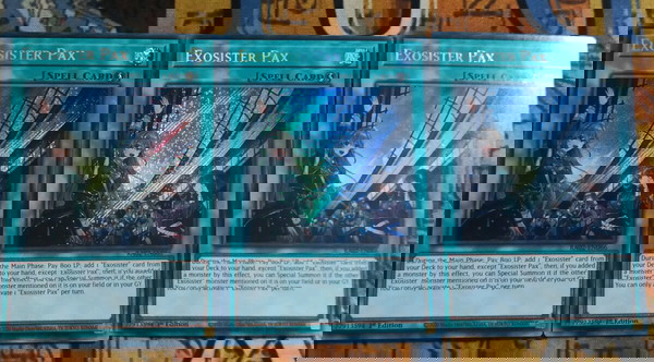 Exosister Pax Set (Secret Rare, Yugioh)