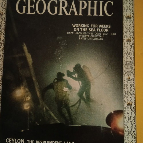 National Geographic 1966 vintage magazine collection, 9 issues