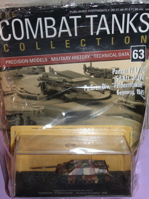 DeAgostini The Combat Tanks Collection #63 Jagdpanzer IV L/70 Καινούργιο με το περιοδικό
