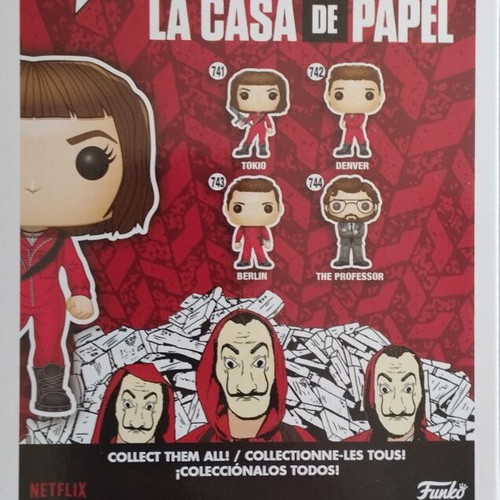Funko Pop Tokio La Casa De Papel vinyl figure like new