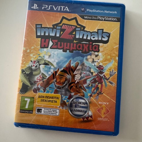 Invizimals PlayStation PS Vita new, sealed, in Greek