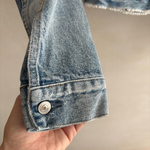 Allsaints denim jacket like new, blue, size XS