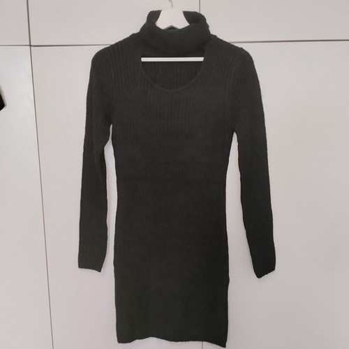 Tally Weijl knitted dress new black small