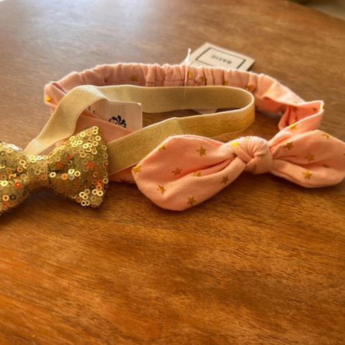 Children's dress and hairbands new, Orchestra size 128 cm
