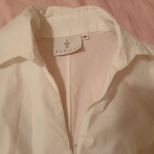 RANIAMI women's vest like new, white, size M