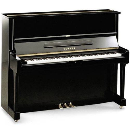 Yamaha piano like new, U series, black glossy finish