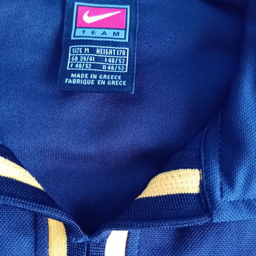 AEK Nike 2001 Football Jersey black like new, size medium