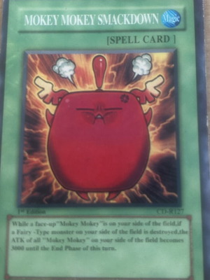 Mokey Mokey Smackdown Yu-Gi-Oh! card