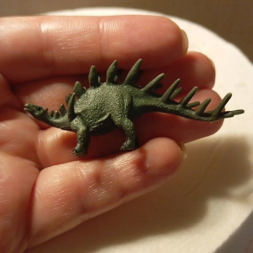 Triceratops and Kentrosaurus Collecta miniatures like new
